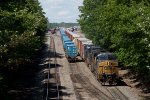 CSXT 464 Leads M427 Out of Rigby Yard 